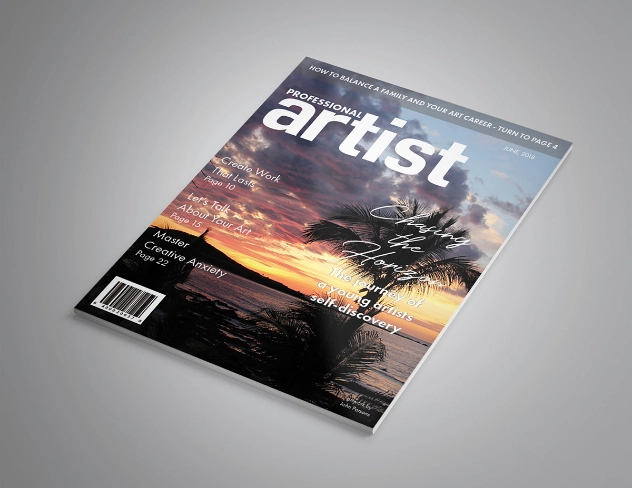 magazine cover design